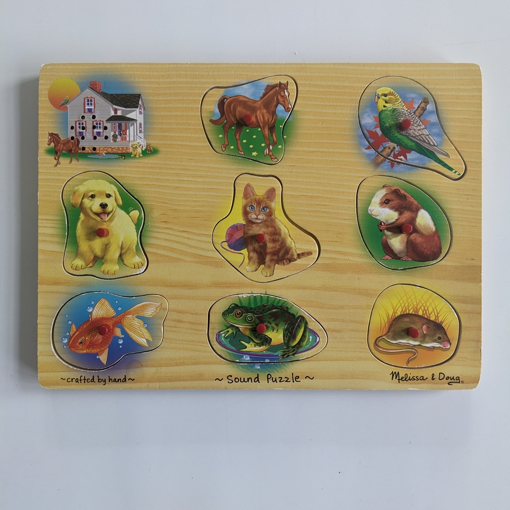 Melissa & Doug Pet Sound Puzzle